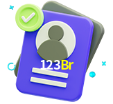 Tornar-se um membro do 123Br é muito simples